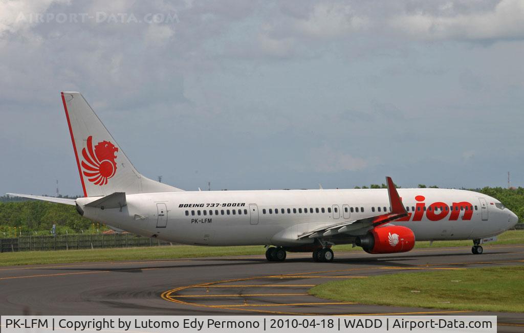 PK-LFM, 2008 Boeing 737-9PG(ER) C/N 35715, Lion Airlines