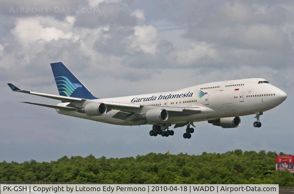 PK-GSH, 1994 Boeing 747-4U3 C/N 25705, Garuda Indonesia