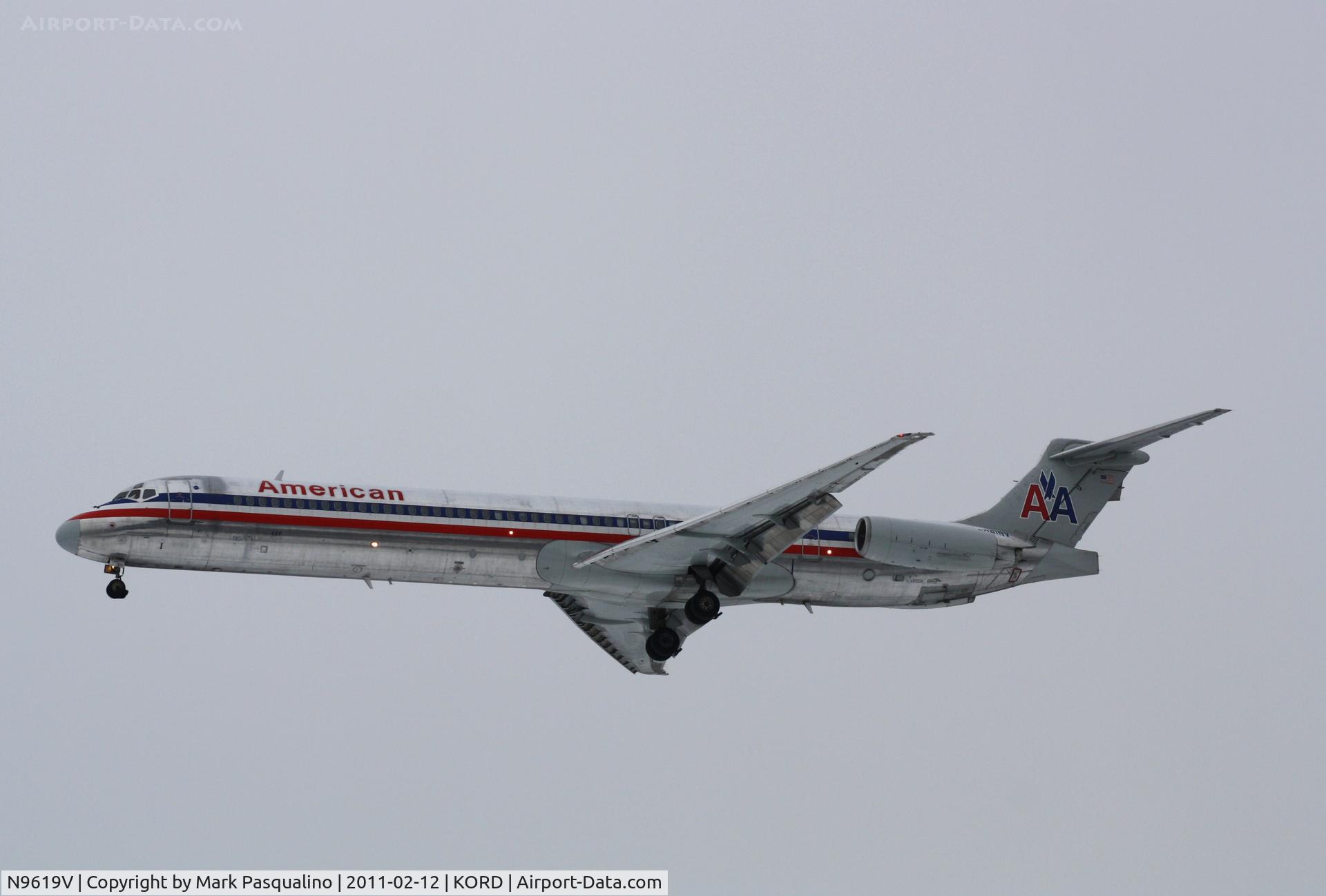 N9619V, 1997 McDonnell Douglas MD-83 (DC-9-83) C/N 53566, MD-83