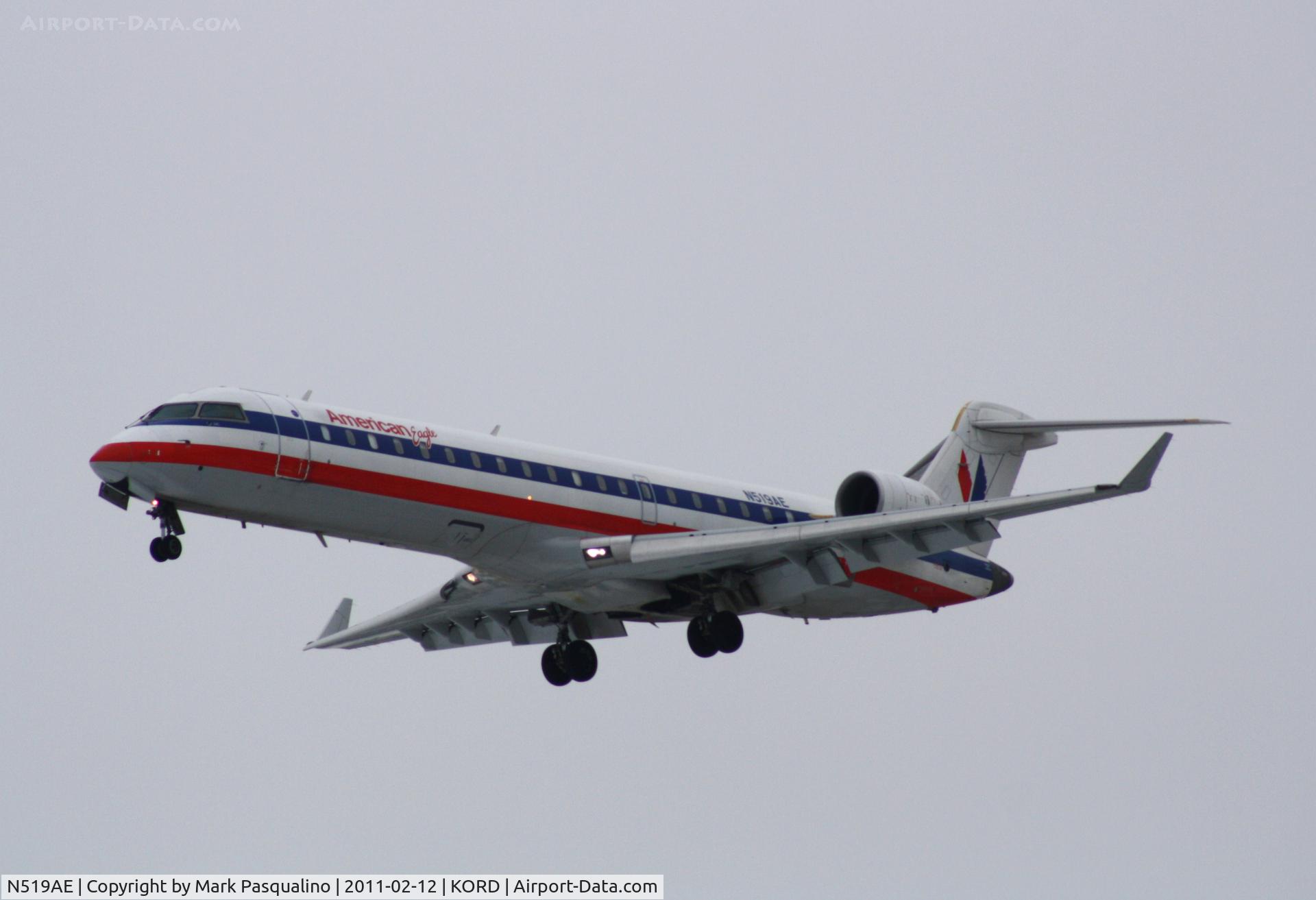 N519AE, 2003 Bombardier CRJ-701 (CL-600-2C10) Regional Jet C/N 10131, CL-600-2C10