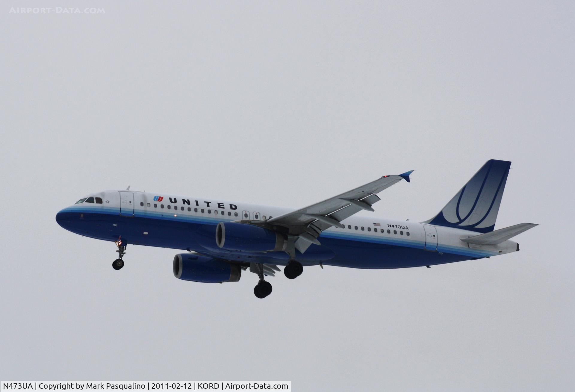 N473UA, 2001 Airbus A320-232 C/N 1469, Airbus A320