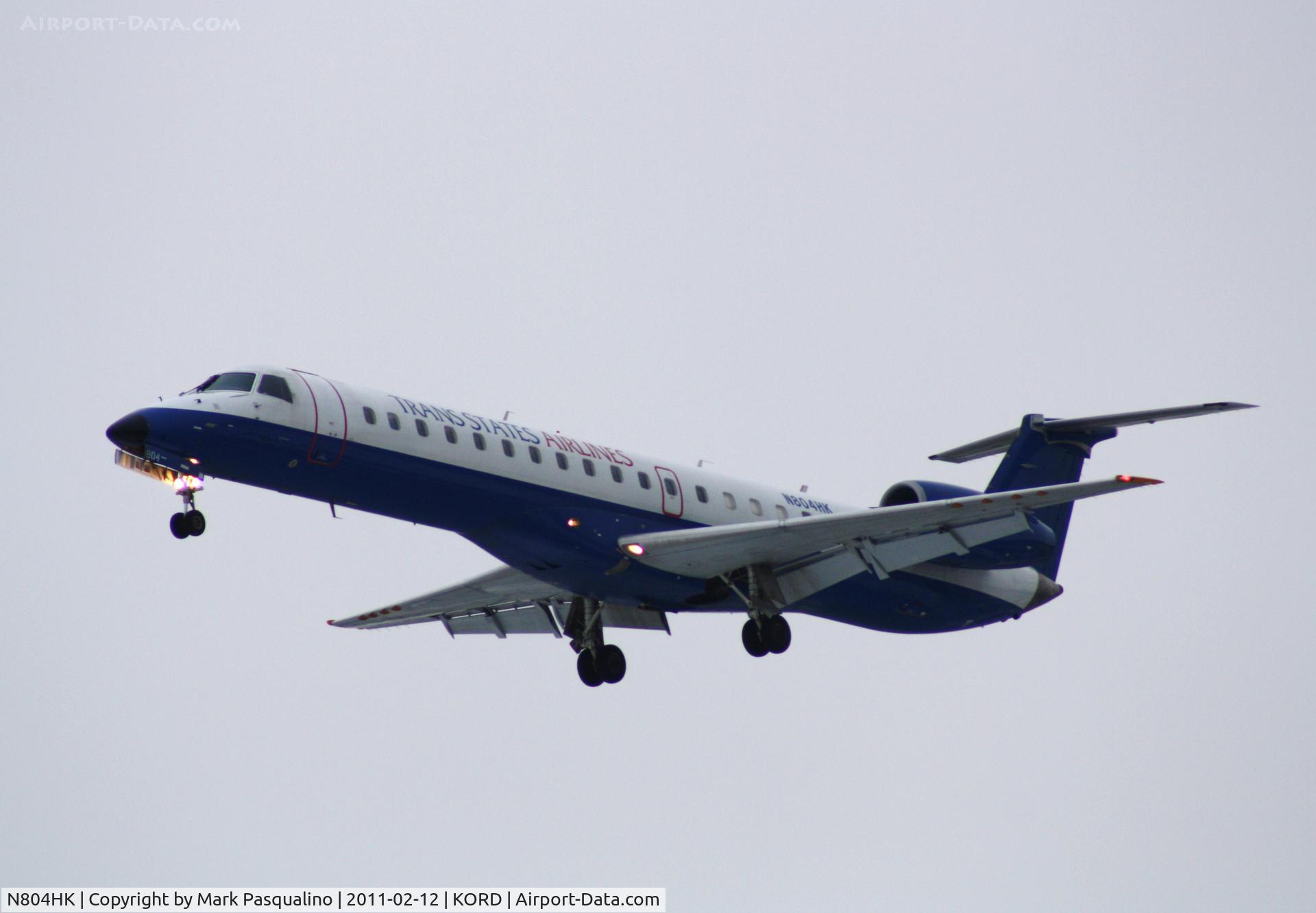 N804HK, 1998 Embraer EMB-145EP (ERJ-145EP) C/N 145082, EMB-145EP