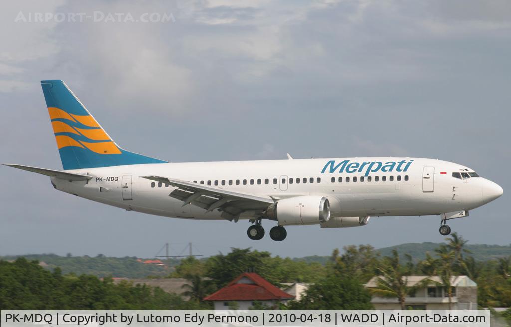 PK-MDQ, 1988 Boeing 737-3Q8 C/N 24300, Merpati