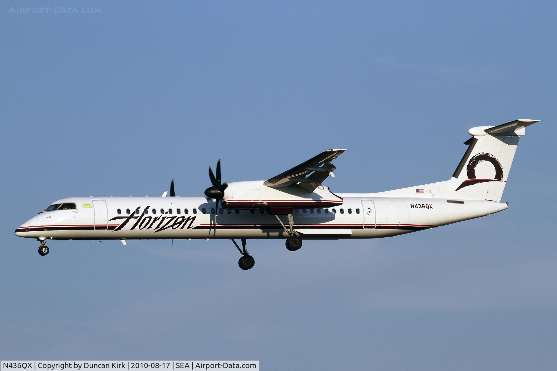 N436QX, 2008 De Havilland Canada DHC-8-402 Dash 8 C/N 4236, Soon to be all turbo props as the CRJ's are disposed of