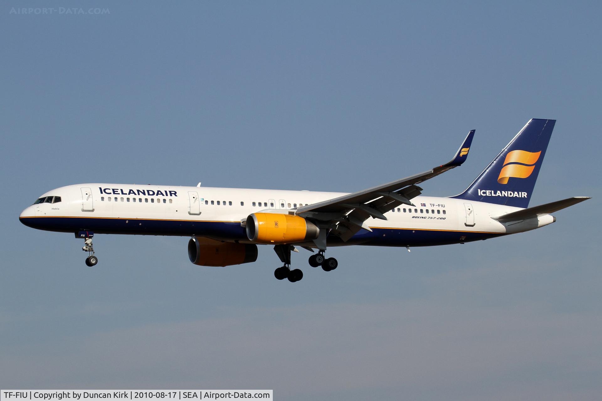 TF-FIU, 1994 Boeing 757-256 C/N 26243, Icelandair replaced SAS on routes to Europe