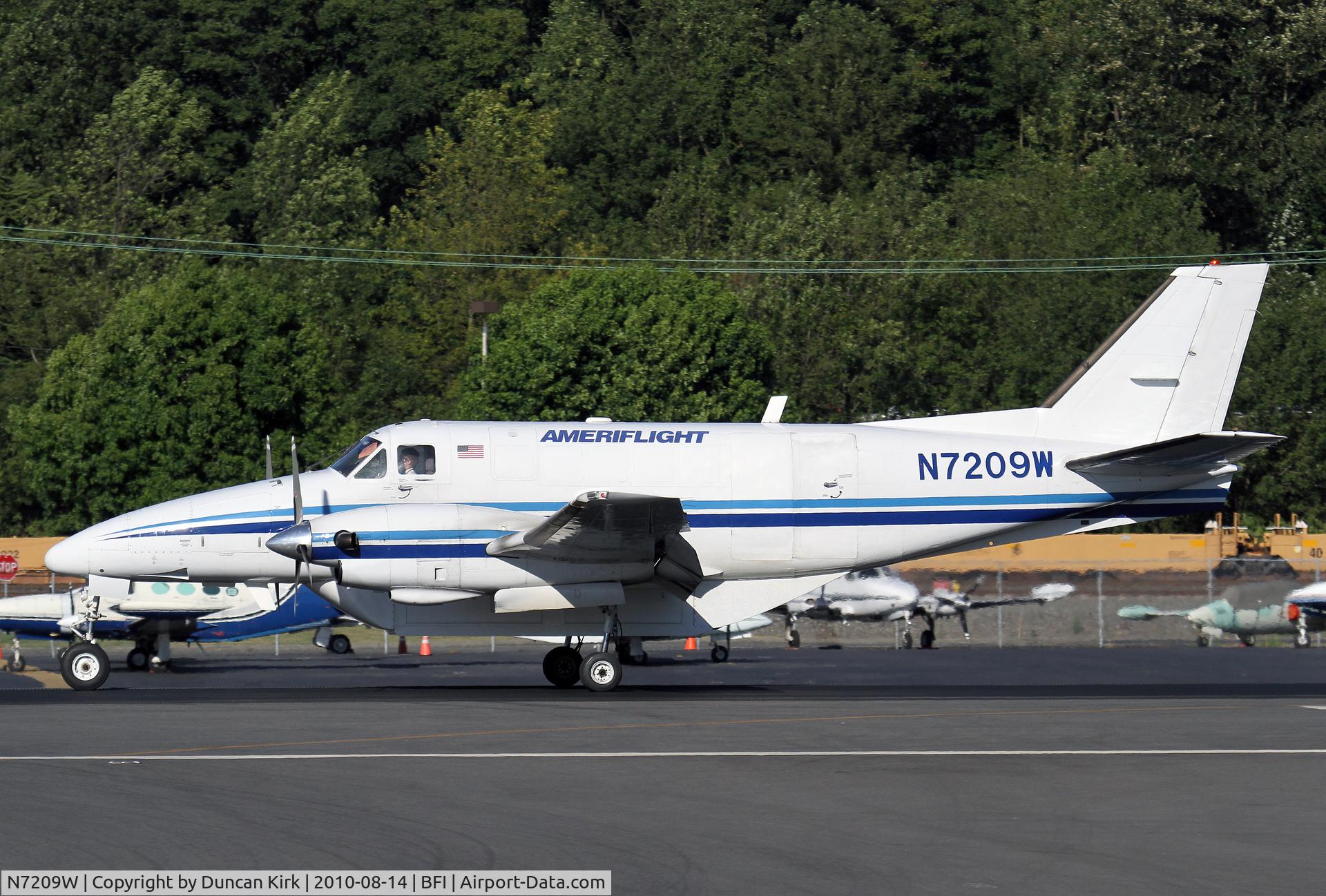 N7209W, 1984 Beech C99 Airliner C/N U-224, Ameriflight chariot