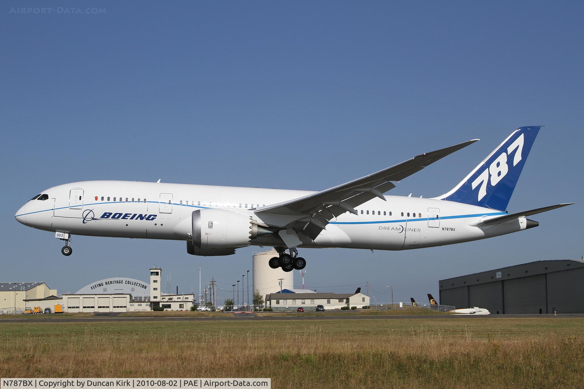 N787BX, 2010 Boeing 787-8 Dreamliner C/N 40692, Another test flight