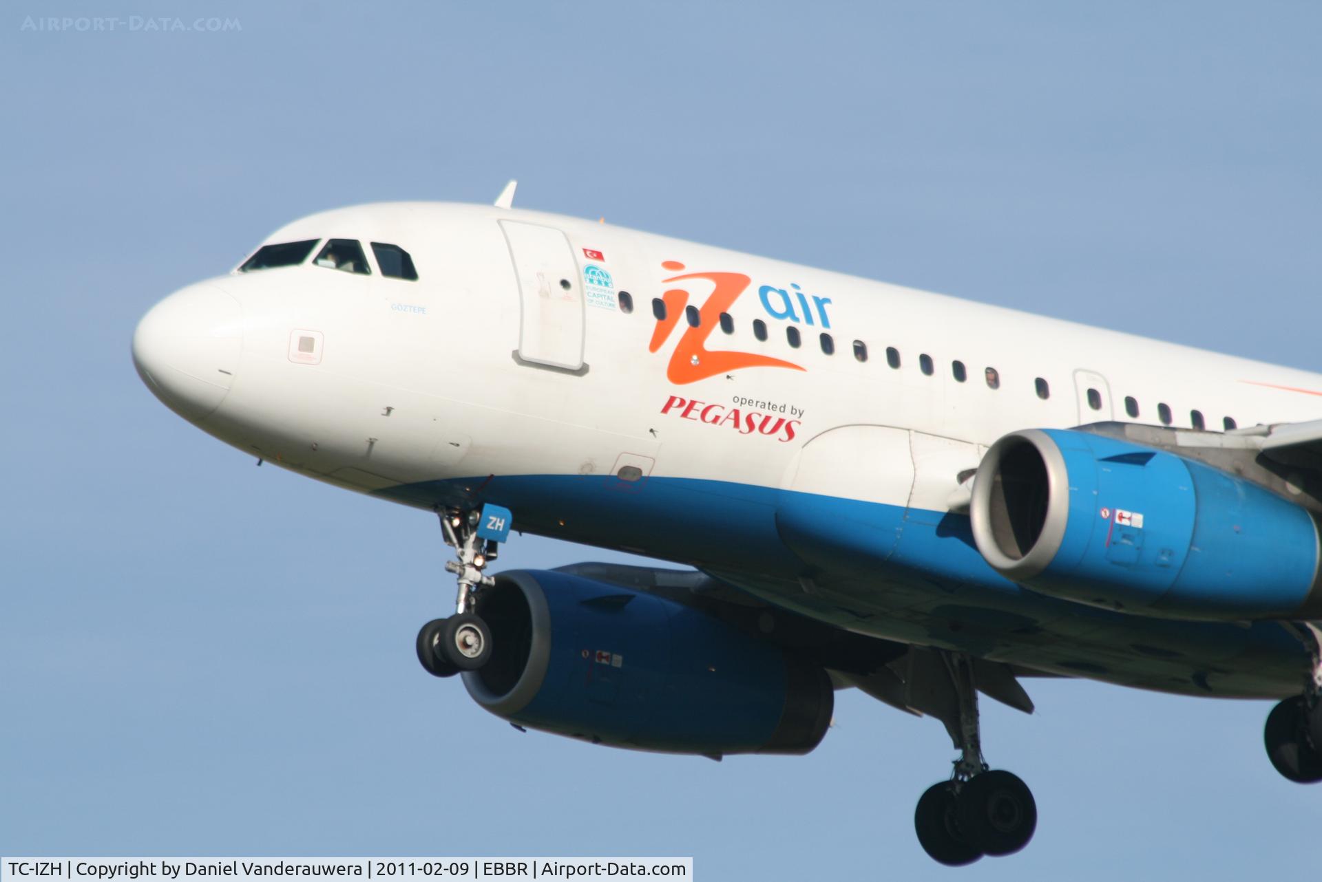 TC-IZH, 2005 Airbus A319-132 C/N 2452, Flight PC801
