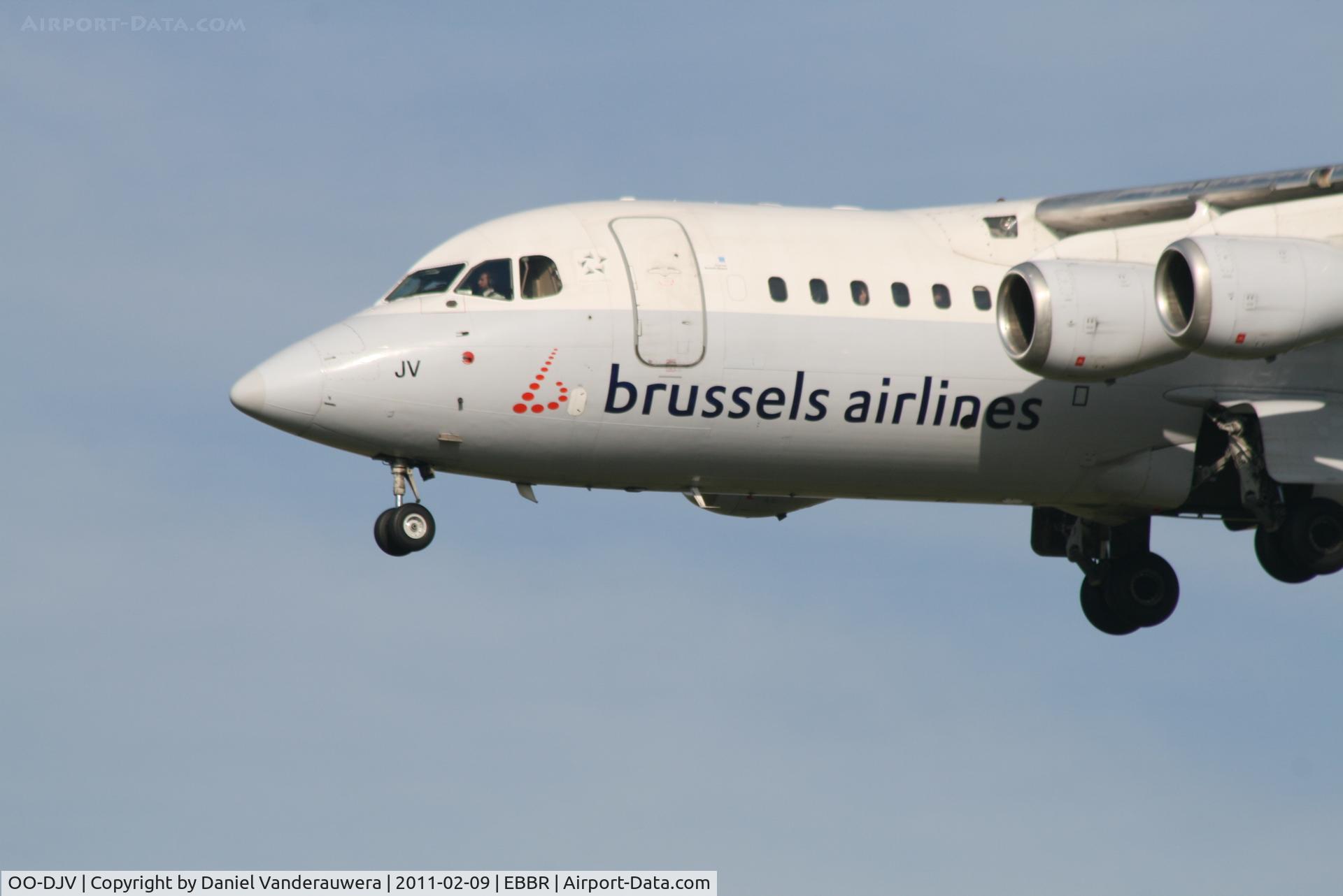 OO-DJV, 1996 British Aerospace Avro 146-RJ85 C/N E.2295, Flight SN2314