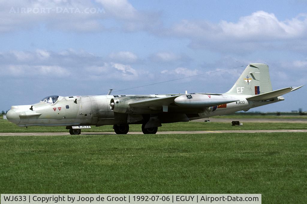 WJ633, 1954 English Electric Canberra T.17 C/N HP-200B, 360 Sq