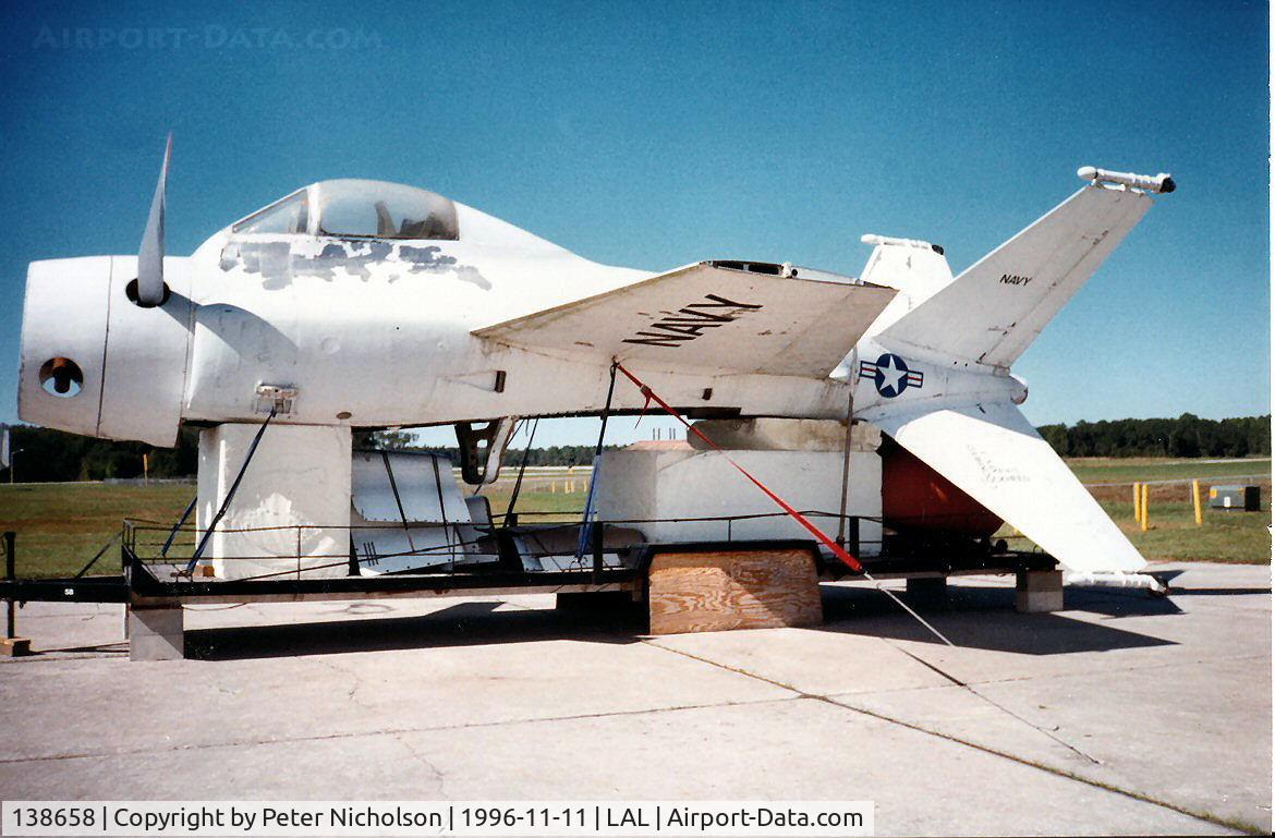 138658, Lockheed XFV-1 C/N 081-1001, Another view of the XFV-1 Salmon as seen in November 1996 at the Florida Air Museum at Lakeland.
