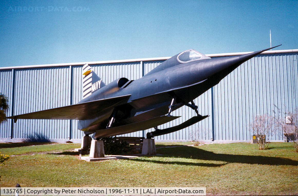 135765, 1953 Convair YF2Y-1 Sea Dart C/N Not found 135765, YF2Y-1 Sea Dart on display at the Florida Air Museum at Lakeland in November 1996.