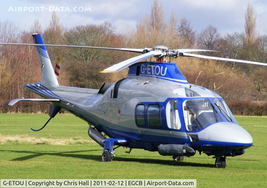 G-ETOU, 2006 Agusta A-109S Grand C/N 22028, fitted with emergency floatation devices