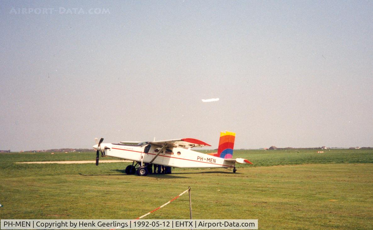 PH-MEN, Pilatus PC-6/B1-H2 Turbo Porter C/N 707, Para School - Texel Airport