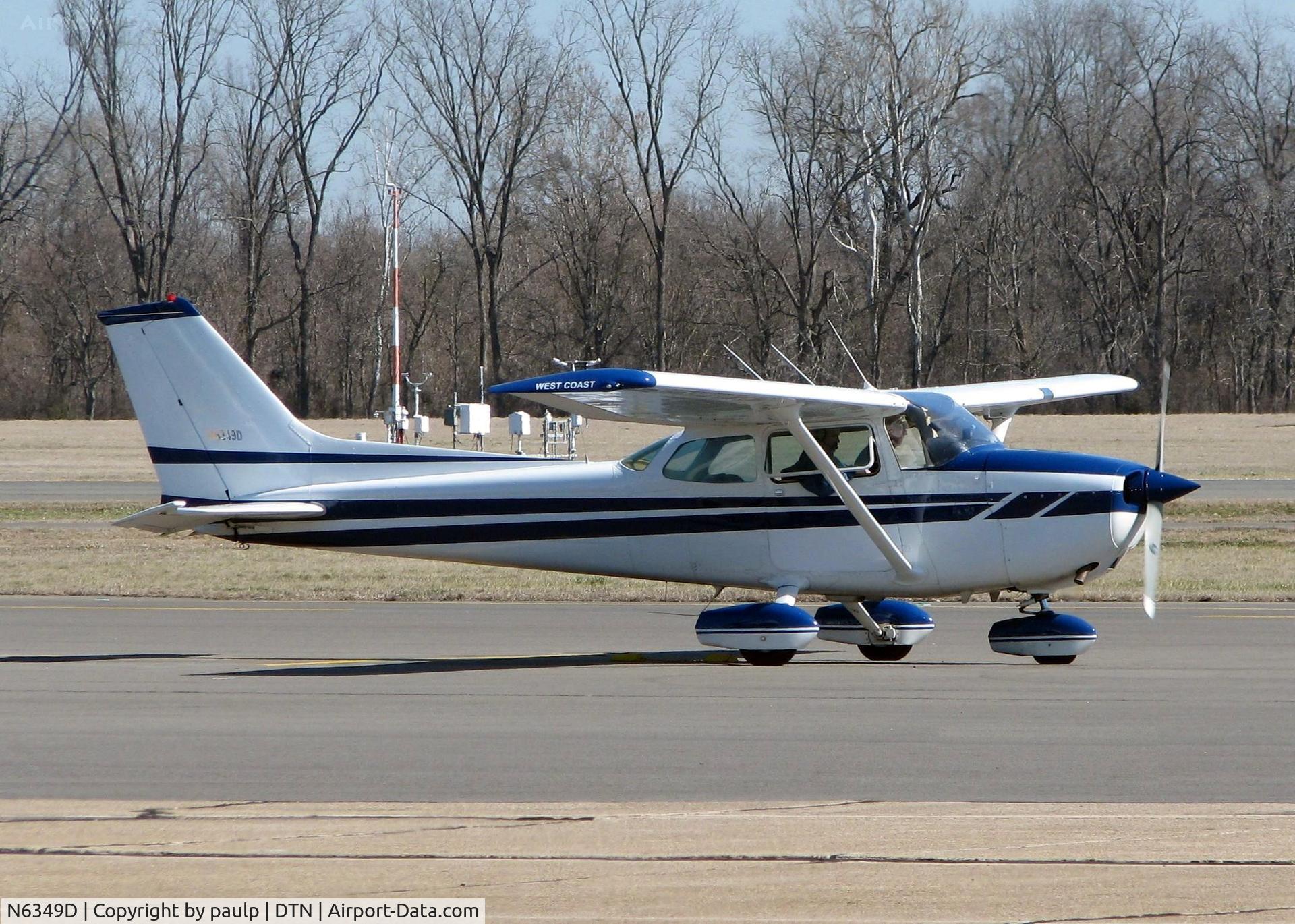 N6349D, 1979 Cessna 172N C/N 17272735, At Downtown Shreveport.