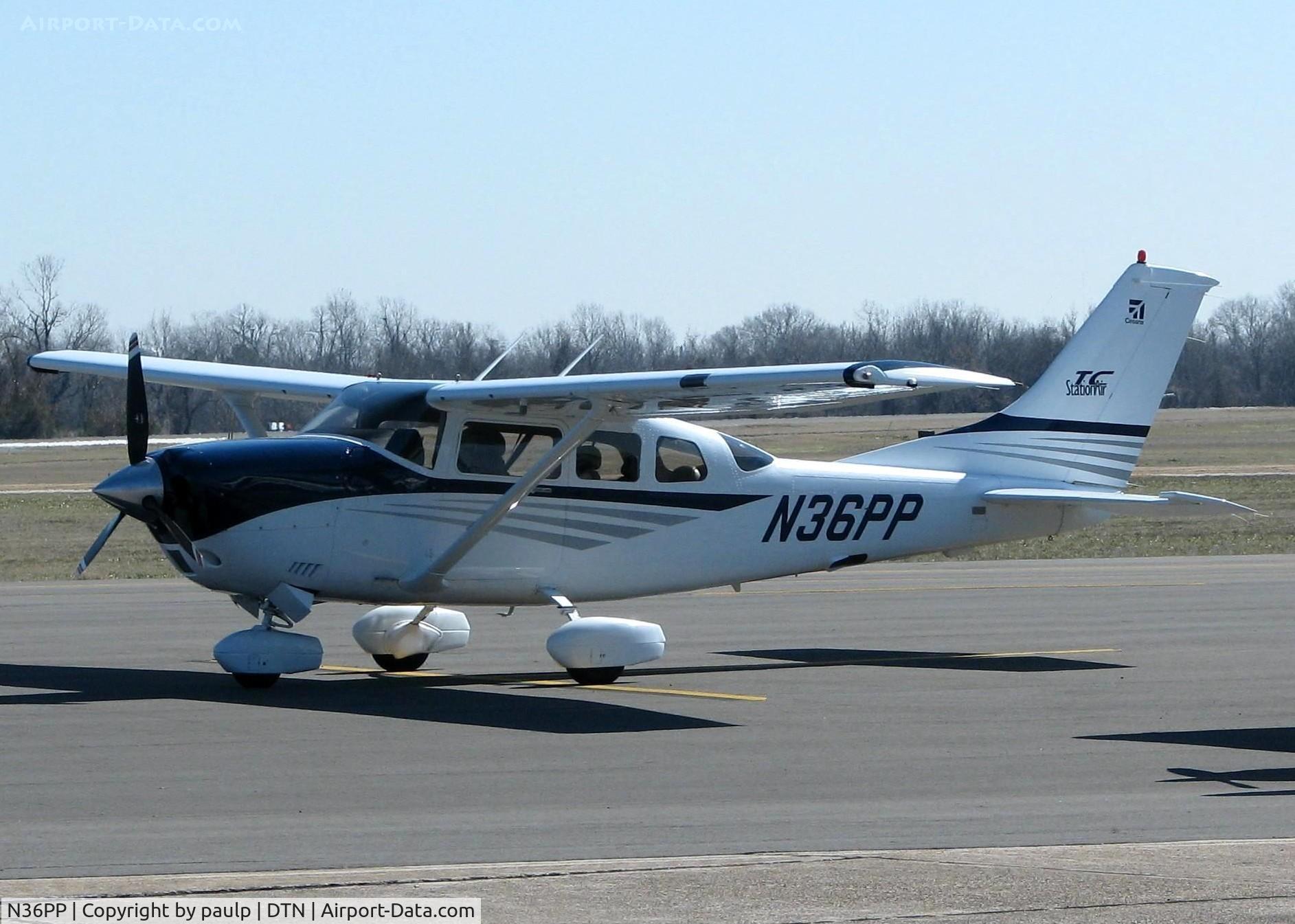 N36PP, 2004 Cessna T206H Turbo Stationair C/N T20608486, At Downtown Shreveport.