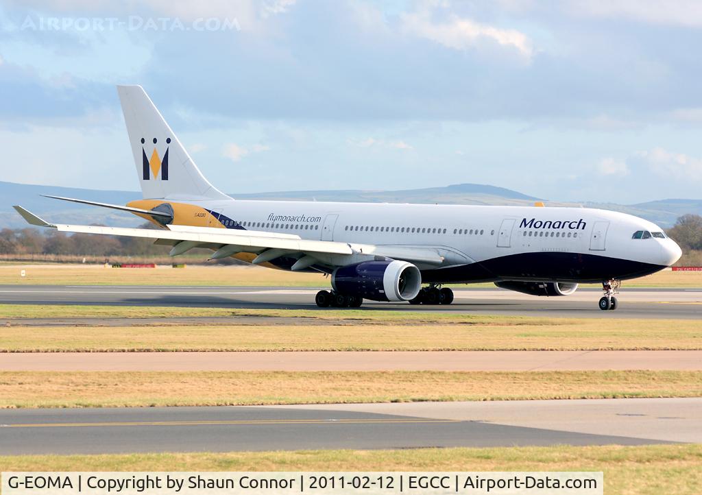 G-EOMA, 1999 Airbus A330-243 C/N 265, Monarch.