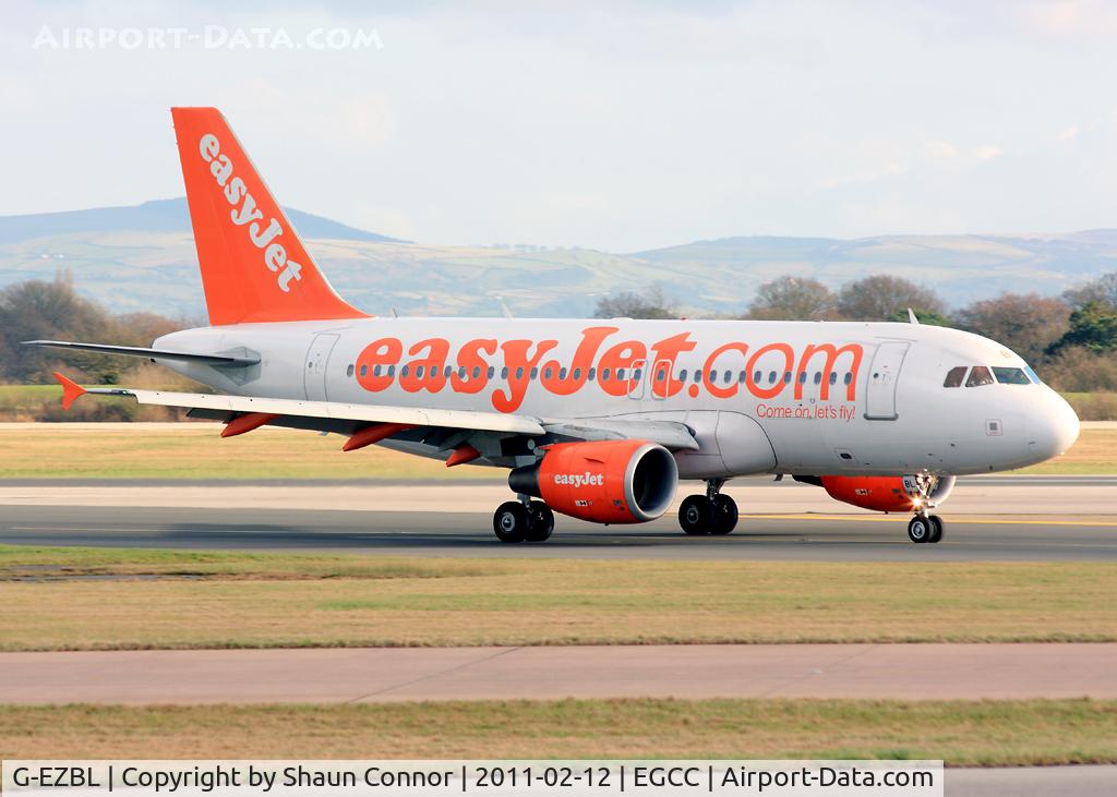 G-EZBL, 2007 Airbus A319-111 C/N 3053, EasyJet.