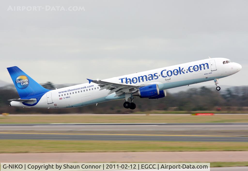 G-NIKO, 2000 Airbus A321-211 C/N 1250, Thomas Cook Airlines.