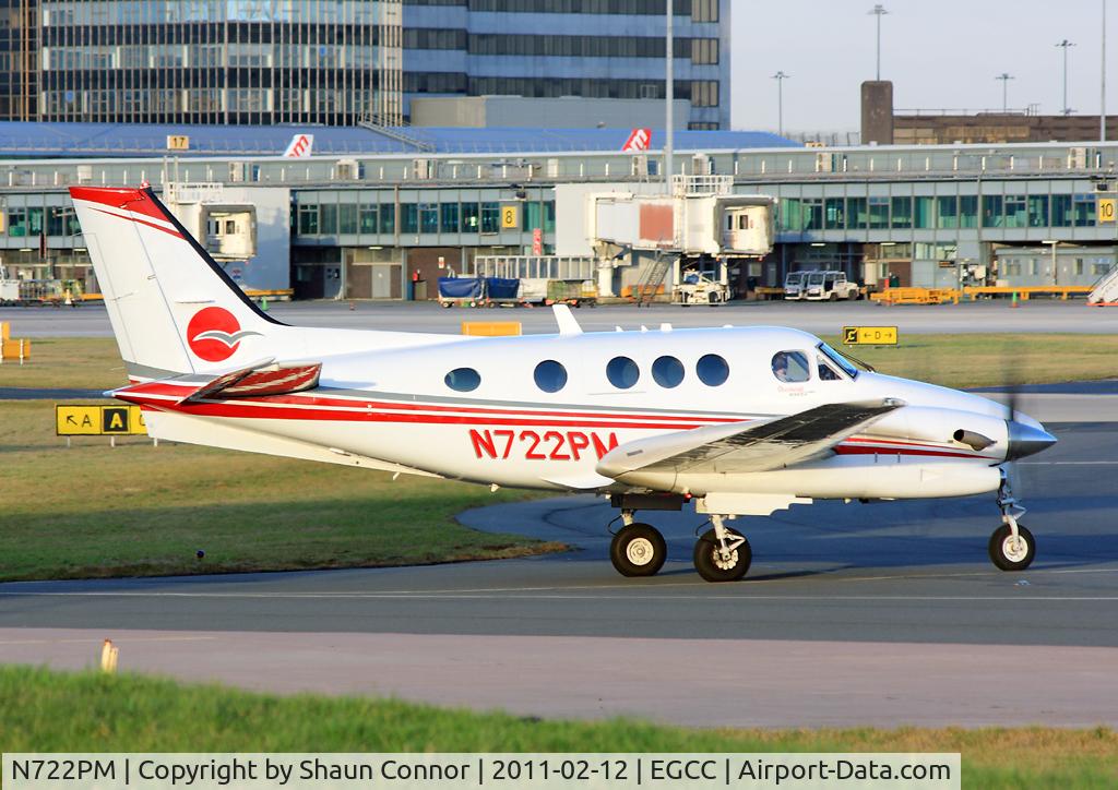 N722PM, 2007 Raytheon C90GT King Air C/N LJ-1820, Privately operated.