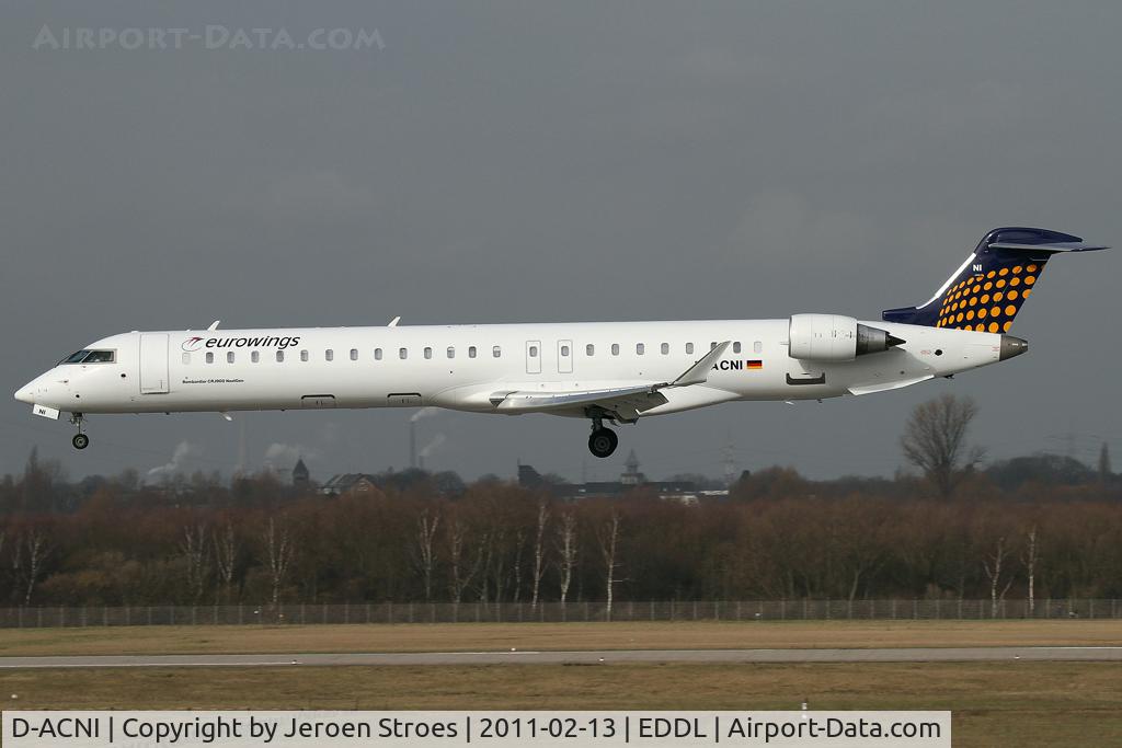 D-ACNI, 2009 Bombardier CRJ-900 NG (CL-600-2D24) C/N 15248, .