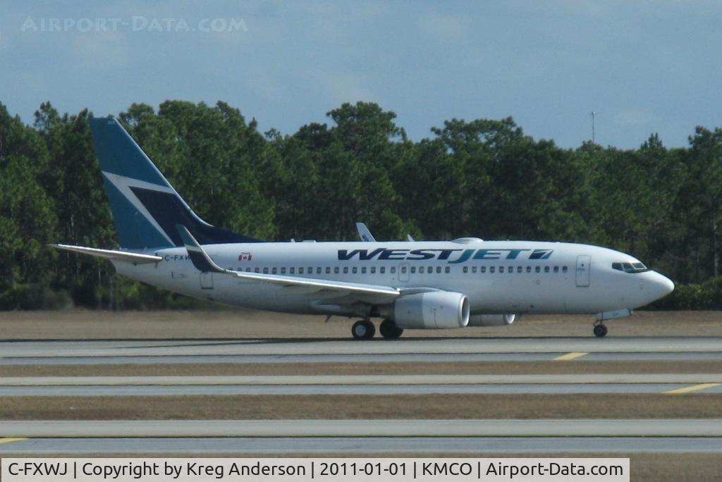 C-FXWJ, 2005 Boeing 737-7CT C/N 32768, WestJet Boeing 737-7CT