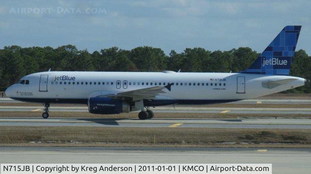N715JB, 2008 Airbus A320-232 C/N 3554, jetBlue Airbus A320-200