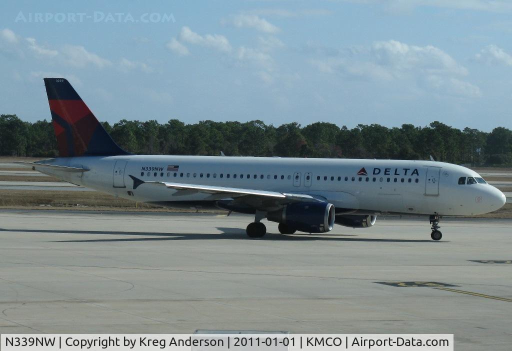 N339NW, 1992 Airbus A320-212 C/N 367, Delta Airlines Airbus A320-200