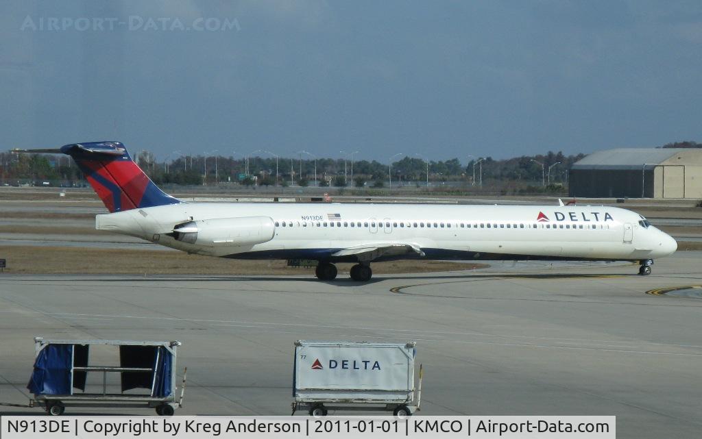 N913DE, 1993 McDonnell Douglas MD-88 C/N 49956, Delta Airlines McDonnell-Douglas MD-88