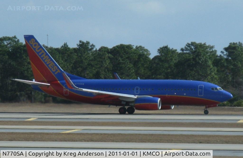 N770SA, 2000 Boeing 737-7H4 C/N 30589, Southwest Airlines Boeing 737-700