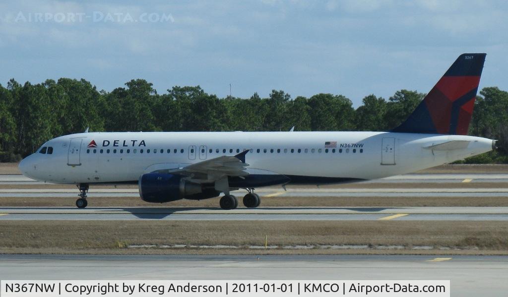 N367NW, 1999 Airbus A320-212 C/N 0988, Delta Airlines Airbus A320-200