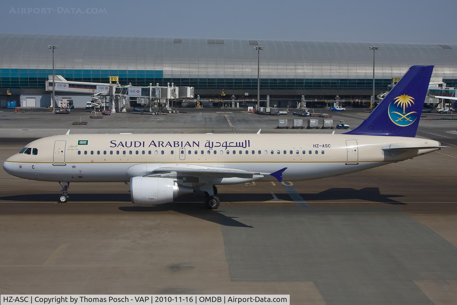 HZ-ASC, 2010 Airbus A320-214 C/N 4337, Saudi Arabian Airlines