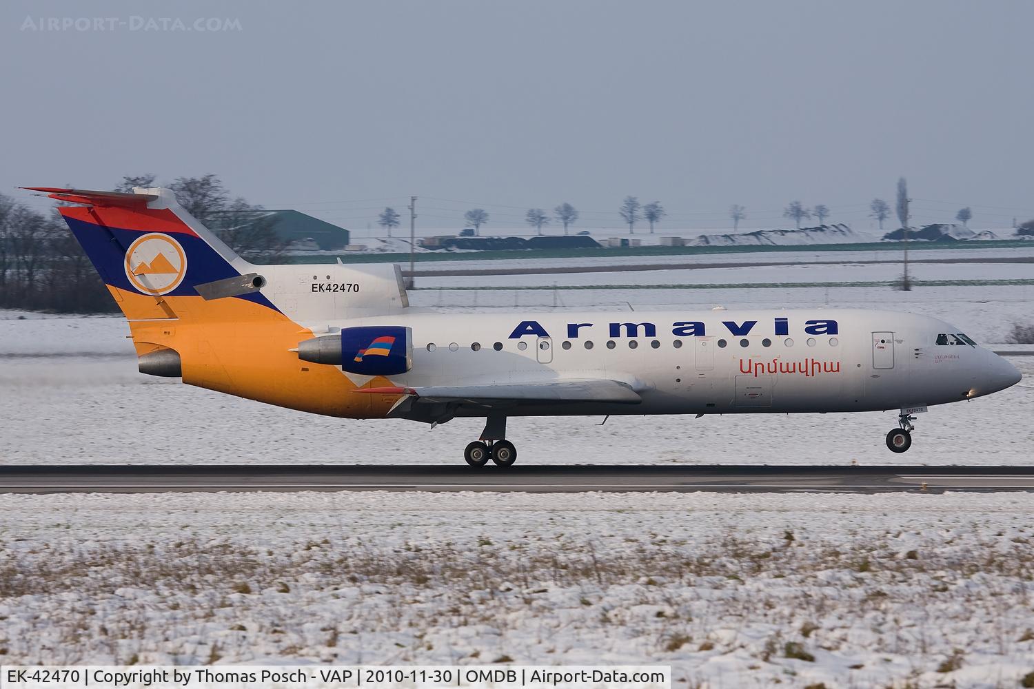 EK-42470, 1992 Yakovlev Yak-42D C/N 4520424116677, Armavia