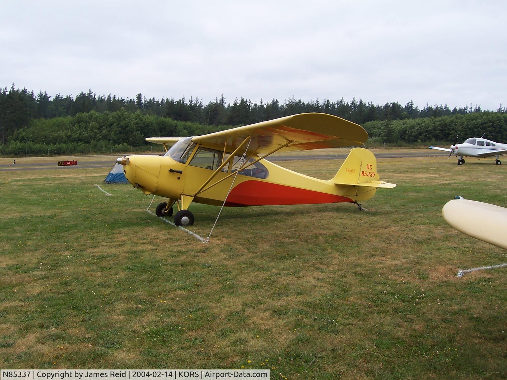 N85337, 1946 Aeronca 7AC Champion C/N 7AC-4076, Summer 2010
