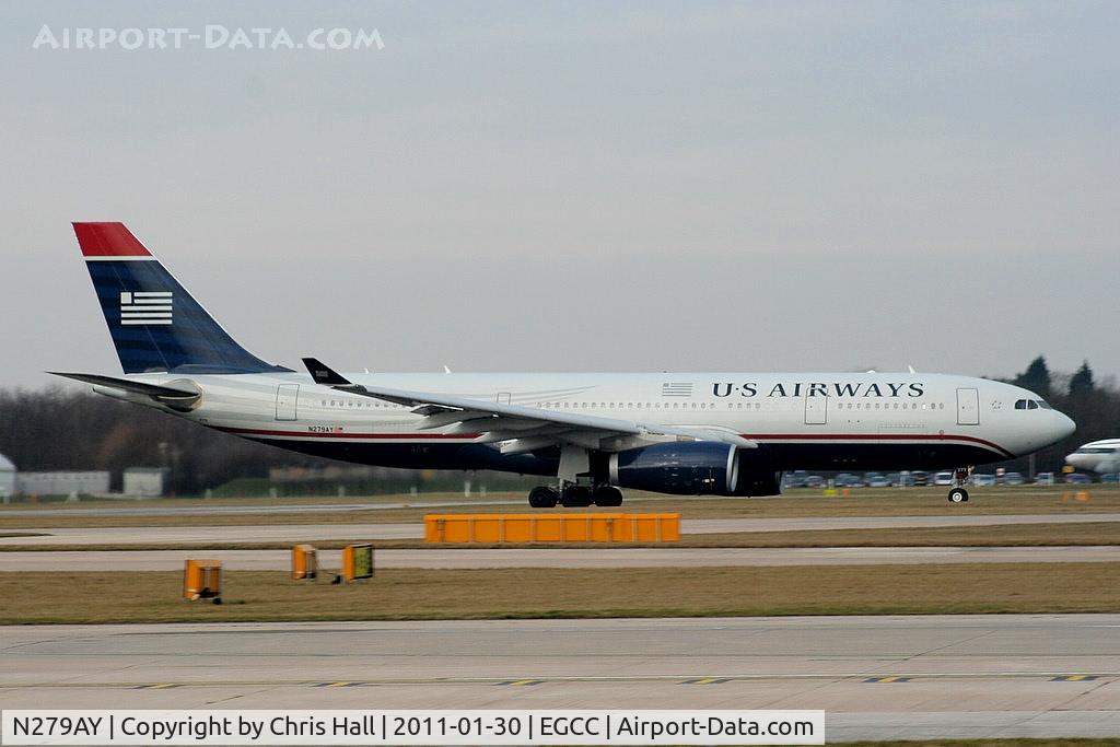 N279AY, 2009 Airbus A330-243 C/N 1011, US Airways