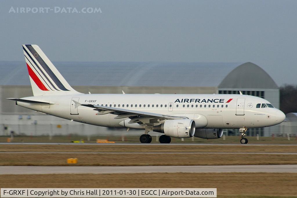 F-GRXF, 2003 Airbus A319-111 C/N 1938, Air France