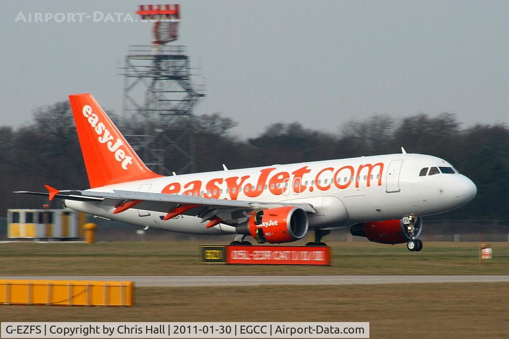 G-EZFS, 2009 Airbus A319-111 C/N 4129, easyJet
