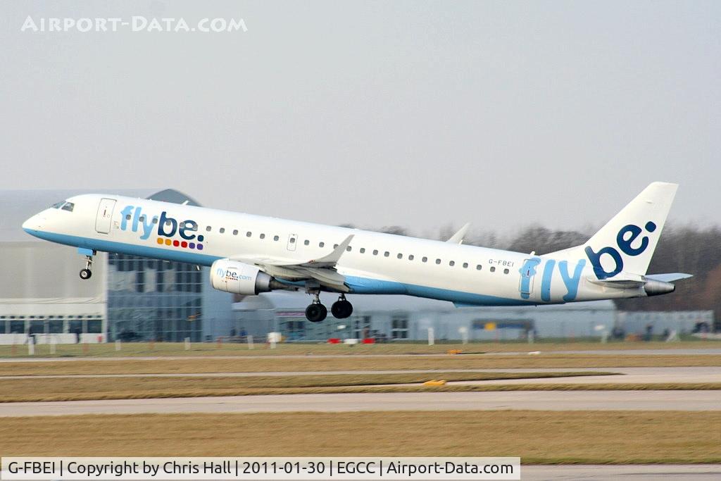 G-FBEI, 2007 Embraer 195LR (ERJ-190-200LR) C/N 19000143, flybe