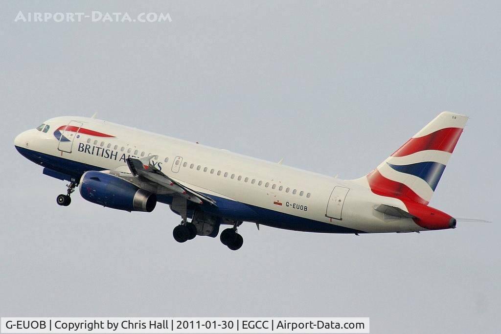 G-EUOB, 2001 Airbus A319-131 C/N 1529, British Airways