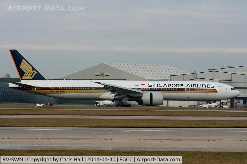 9V-SWN, 2008 Boeing 777-312/ER C/N 34579, Singapore Airlines