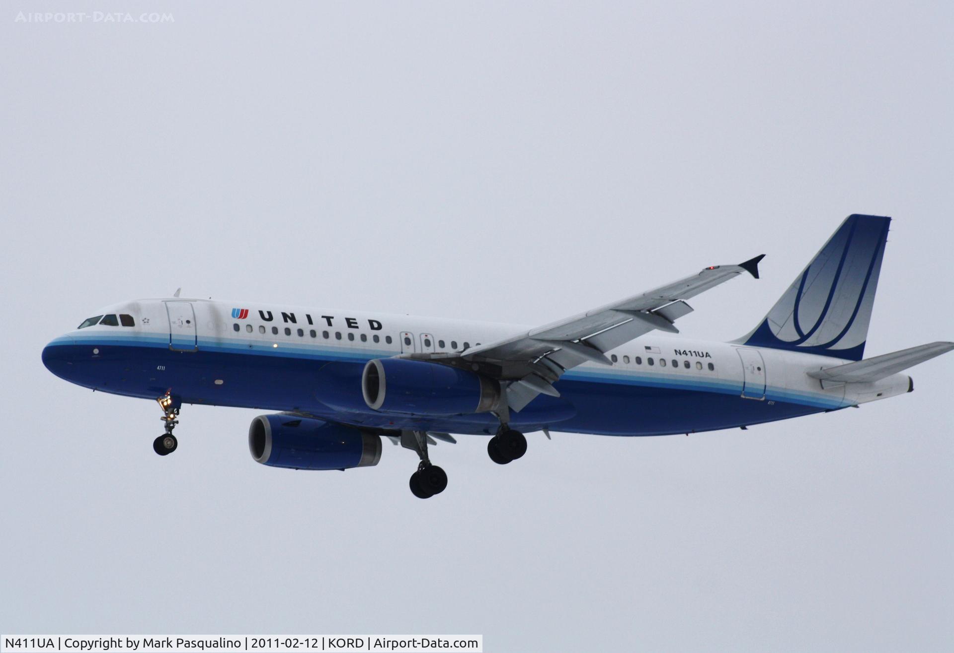N411UA, 1994 Airbus A320-232 C/N 464, Airbus A320