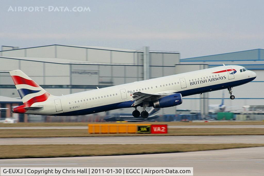 G-EUXJ, 2007 Airbus A321-231 C/N 3081, British Airways