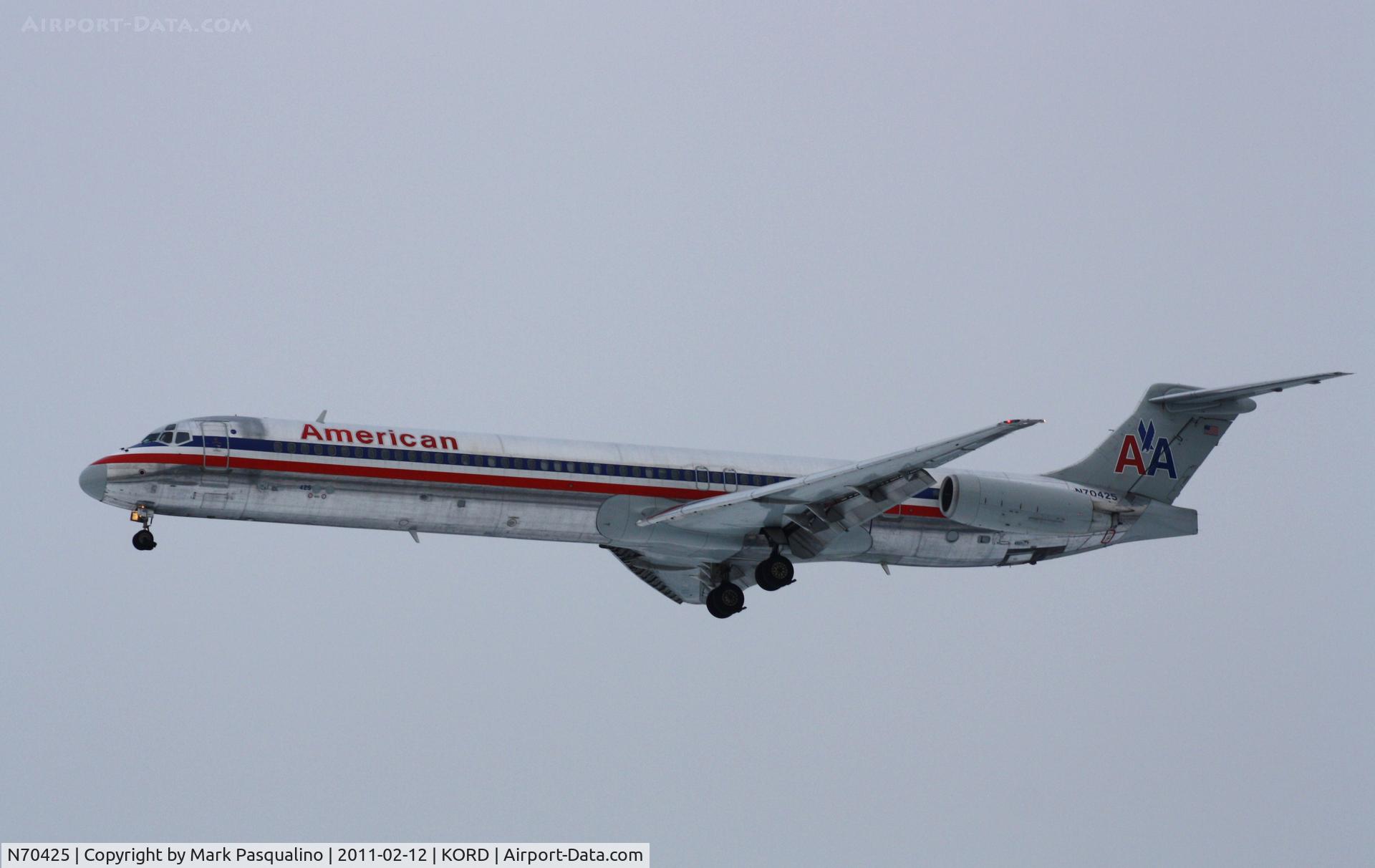 N70425, 1986 McDonnell Douglas MD-82 (DC-9-82) C/N 49337, MD-82