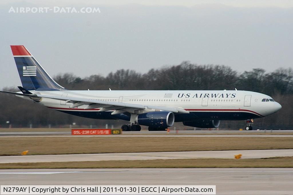 N279AY, 2009 Airbus A330-243 C/N 1011, US Airways
