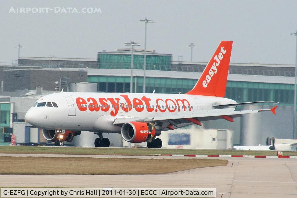 G-EZFG, 2009 Airbus A319-111 C/N 3845, easyJet