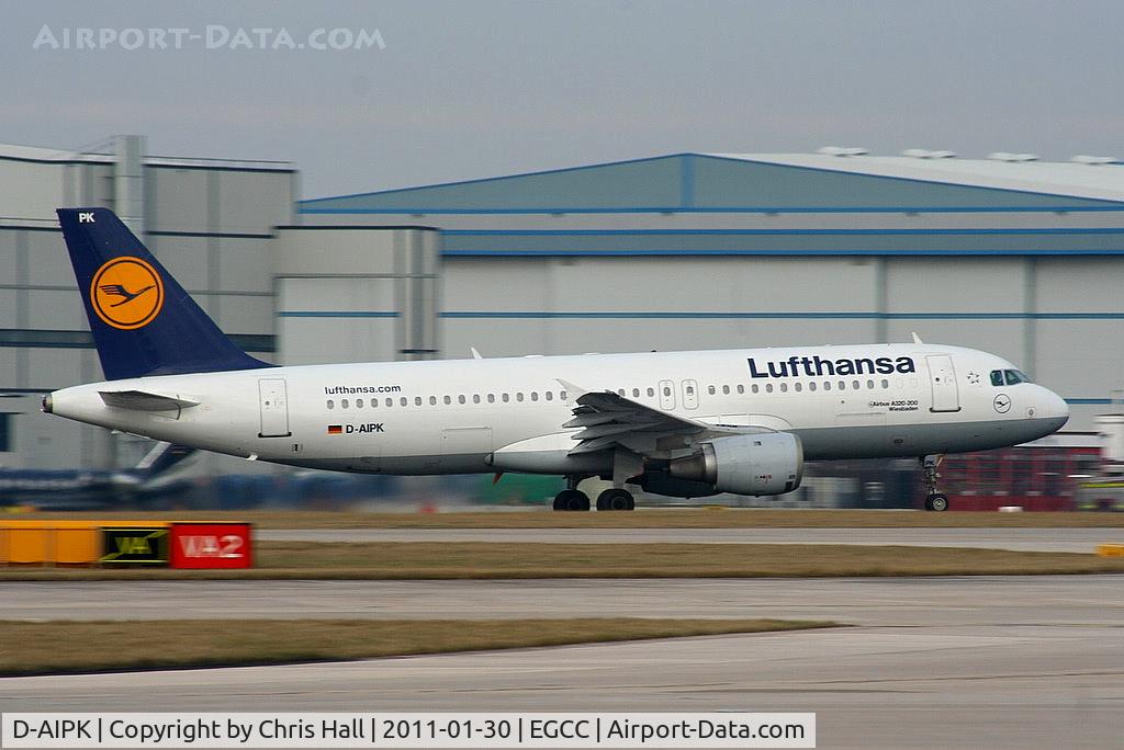 D-AIPK, 1989 Airbus A320-211 C/N 0093, Lufthansa