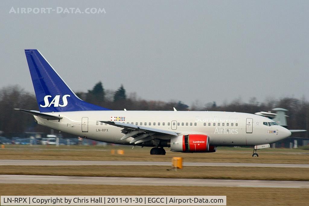 LN-RPX, 1998 Boeing 737-683 C/N 28291, SAS Norge