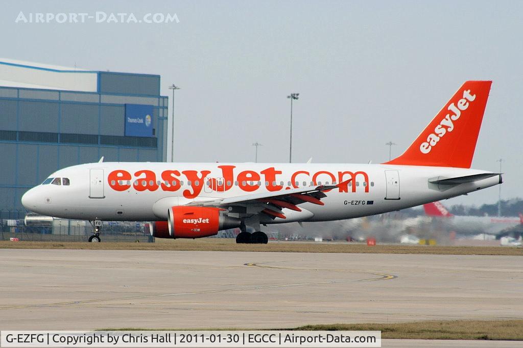 G-EZFG, 2009 Airbus A319-111 C/N 3845, easyJet