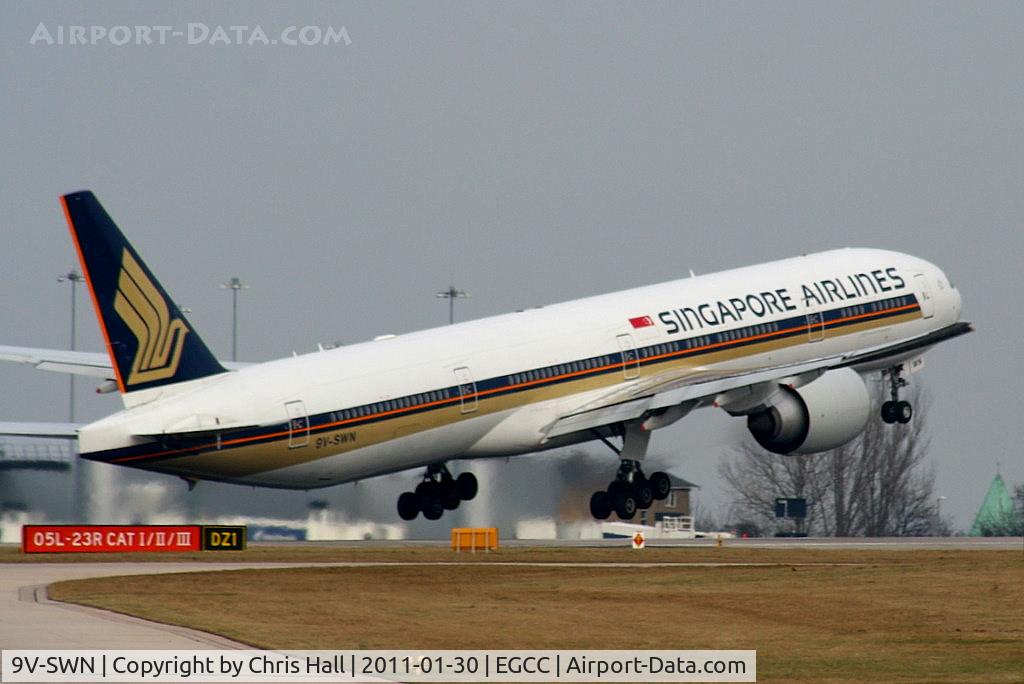 9V-SWN, 2008 Boeing 777-312/ER C/N 34579, Singapore Airlines