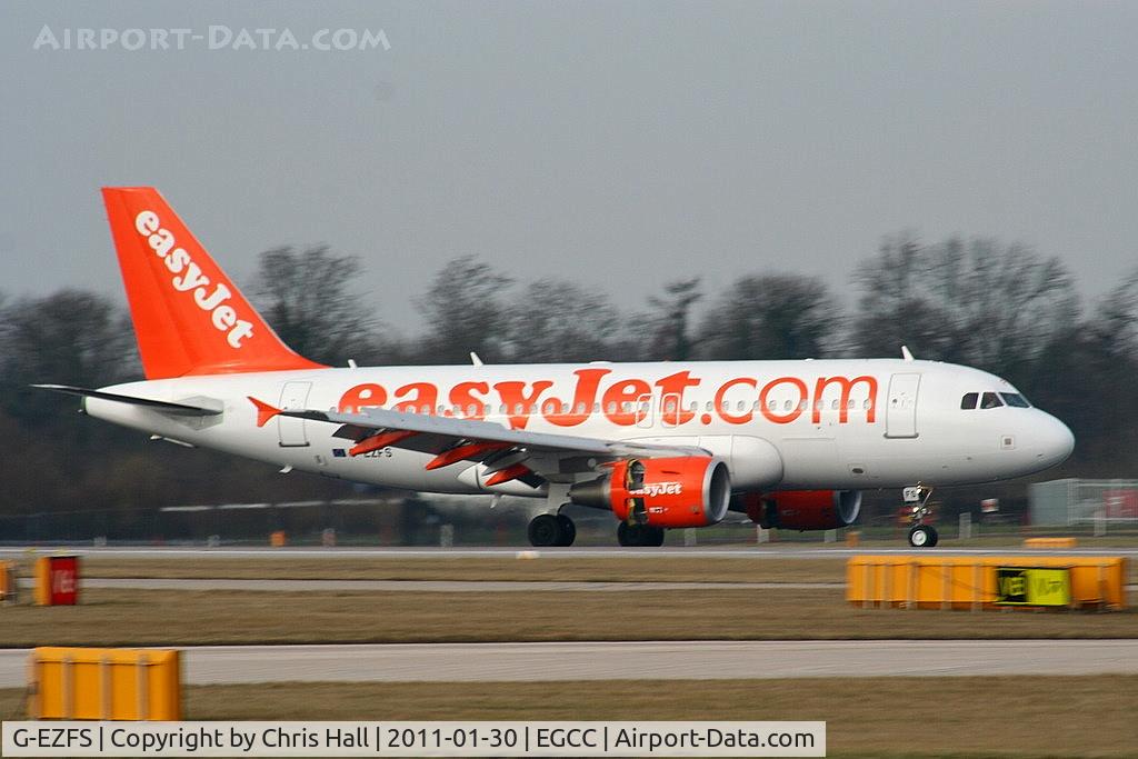 G-EZFS, 2009 Airbus A319-111 C/N 4129, easyJet